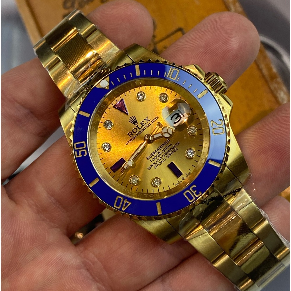 R0lex Submariner Date Diamond dial "Serti" Rep Watch
